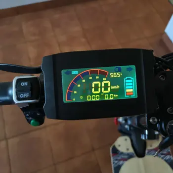 Culoare display 48v-96v vitezometru nivelul bateriei indicator de tensiune scuter electric bicicleta MTB tricicleta mobilitate partea instrument
