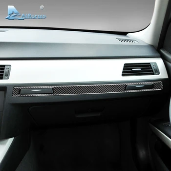 Viteza de Fibră de Carbon, Mașină de Copilot Cana de Apa Titularul Capac Panou Capitonaj Interior Decor pentru BMW E90 E92 E93 Seria 3 Accesorii