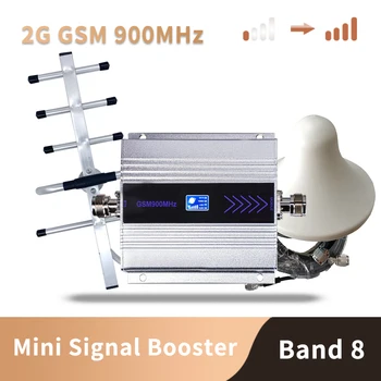 GSM Repeater 900MHZ Mobil Semnal de Rapel de 900 Mhz Mobil Semnal de Rapel Ampli 2G Repetidor 65dB Amplificator Kit Complet