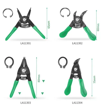 LAOA Mini-Circlip pliers 3 inch Unghi Drept Cioc Portabil Multifunctional Snap Inel Elastic Clește