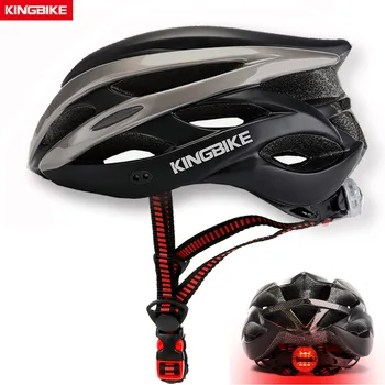 KINGBIKE Ultralight Roșu Biciclete Casca aero capacete Drum mtb Mountain Bike Ciclism Casca Cu Lumina casco ciclismo Helmes