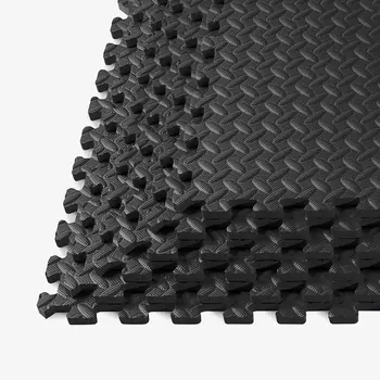 6 BUC 60x60x1CM Puzzle Sport Mat Blocuri de Spumă de Centralizare a Proteja Exercitarea Podea Acasă Săli de sport Anti-Alunecare Mats