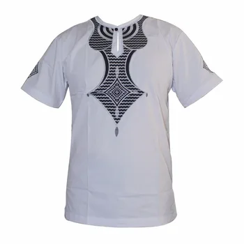 Dashiki de Înaltă Calitate, Design Nou Brodate African Musulman Tricouri Ankara Africane Imbracaminte мусульманская одежда для мужчин