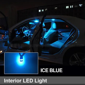 19pcs Canbus LED-uri Auto de Interior Dome Harta Lectură Portbagaj Becuri Kit Pentru Porsche Cayenne 958 2011-2019 Lampa plăcuței de Înmatriculare