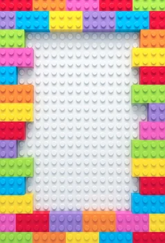Yeele Colorate Lego Blocuri Poster Pentru Copii Scena Fotografie Fundal De Perete Banner Fundaluri Fotografice Pentru Fotografia De Studio