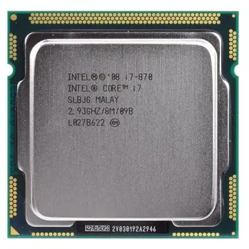 Core i7 870 2.93 GHz Quad-Core L3 8M Procesor Socket 1156 CPU SLBJG 95W