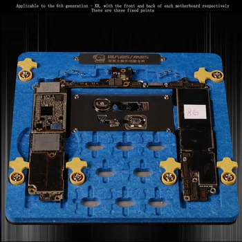 MECANIC Telefon PCB Fixare Suport Placa de baza Lipit de Întreținere Platformă Pentru iPhone 5/5S/6/6P/7/7P/8/XR Lipire Reparații