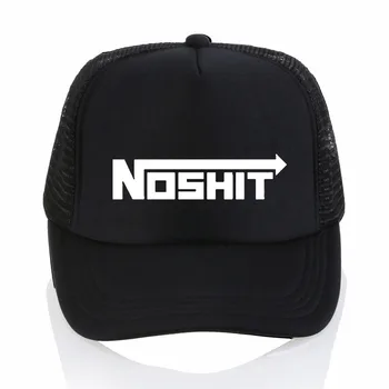 2018 Moda Noua NOShit Amuzant NOS Logo Barbati sapca Casual plasă șapcă de camionagiu sporturi de vara pălărie