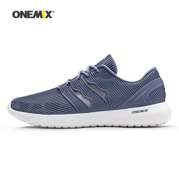 Onemix Om Pantofi sport pentru Barbati Aer ochiurilor de Plasă Respirabil Designer Tendință Pistă de Jogging Adidasi Sport în aer liber de mers pe jos Cale de Formatori