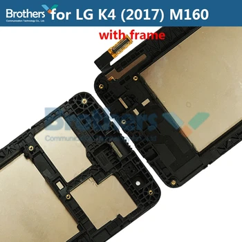LCD Ecran pentru LG K4 2017 M160 Display LCD Touch Screen Digitizer for LG K4 2017 LCD Ansamblul de Înlocuire Telefon Testat de Lucru