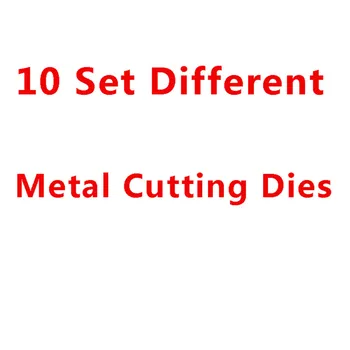 10 de seturi de diferite mor de Tăiere de Metal Moare Matrita pentru DIY Scrapbooking Album Relief Cărți de Hârtie Deco Meserii Mor Reduceri