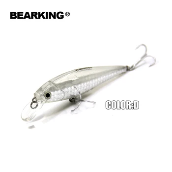 BearKing cu Amănuntul Fierbinte de pescuit aborda O+ momeli de pescuit, pește momeală suspendarea minnow,65mm/5g, se arunca cu capul de 0,8-1,2 m și 5colors pentru a alege
