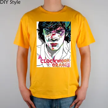 GEV JT KBM a CLOCKWORK ORANGE T-shirt de Top din Lycra, Bumbac Barbati tricou Nou Stil DIY