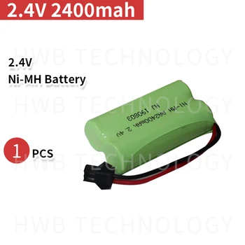 2.4 V 2400mah AA ni-mh baterie reîncărcabilă baterie instrumente baterie de control de la distanță jucarii electrice