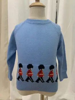 New Sosire spaniolă Copii lână cutie Tricotate Pulover baieti pulover Pulover Tricotaje