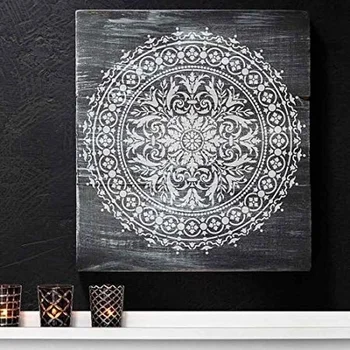 50 * 50 cm dimensiune diy meșteșug mandala mucegai pentru pictura hârtii ștampilate album foto relief carte de hârtie pe lemn, țesături, perete