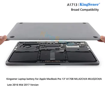 KingSener A1713 Bateriei pentru Apple MacBook Pro 13