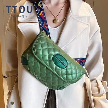 TTOU Nou la Modă pentru Femei Geanta Crossbody Marca Mini Designer de Călătorie Axila Sac de Înaltă Calitate Doamnelor Geanta din Piele PU Piept Geanta