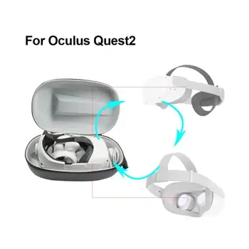 Moda Portabil Pentru Ochelari Rezistent La Șocuri Și Impermeabil Sac De Depozitare De Călătorie Caz De Protecție Adecvate Pentru Oculus Quest 2