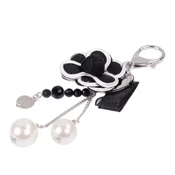 Noua creatie perla personalitate prune cheie inel de moda de sex feminin sac pandantiv accesorii auto cheie lanț farmecul cadou breloc
