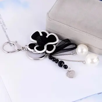 Noua creatie perla personalitate prune cheie inel de moda de sex feminin sac pandantiv accesorii auto cheie lanț farmecul cadou breloc
