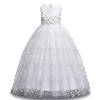 Fete De Vară 7 8 9 10 11 12 An Nunta De Flori Fete Dress Pentru Fete Rochie De Printesa Pentru Copii Rochii De Petrecere Pentru Copii Costum De Haine