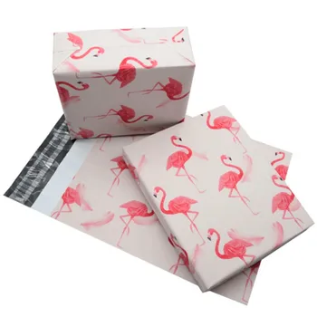 Leotrusting Flamingo Stele Poli Mailer Adezivă Plicuri Curierat Pungi De Plastic Cadouri De Crăciun De Corespondență Jucării, Cutii De Ambalare Saci