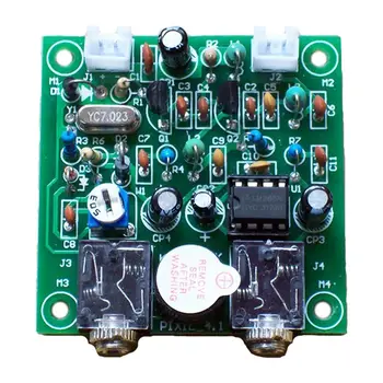 HOT-Radio 40M CW unde Scurte Transmițător Receptor Versiunea 4.1 7.023-7.026 MHz QRP Pixie Kituri DIY cu Buzzer de Emisie-recepție