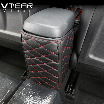 Vtear Pentru Hyundai Kona accesorii 2018 2019 Encino scaun Auto cotiera Anti-kick pad din piele Caz de Protecție Masina Anti-murdar mat