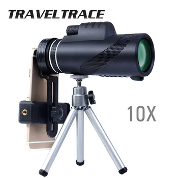 10-30X Telescop Monocular pentru Smartphone-uri Telefon Mobil Puternic Zoom domeniul de Aplicare 40X60 Militare de Vânătoare Optice Profesionale de Afișare