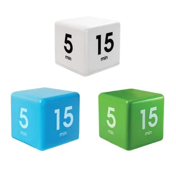 Cube Timer Bucătărie Miracolul Cube Timer, 5, 15, 30 și 60 de Minute pentru Managementul Timpului Copii Timer Timer Antrenament #6