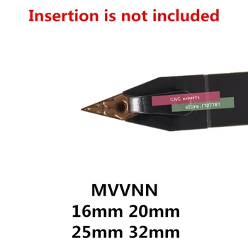 1BUC MVVNN1616H16 MVVNN2020K16 MVVNN2525M16 MVVNN3232P16 MVVNN Strung CNC de Tăiere Instrumente de Cotitură Externe Tool Holder