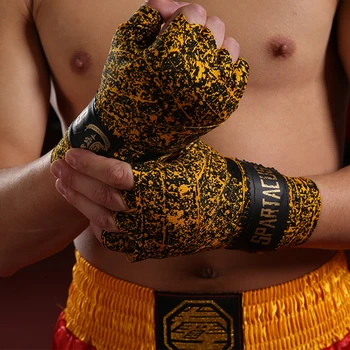 3M 5M kickboxing parte împachetări Muay thai box manusa de mână de Înaltă calitate bumbac elastic MMA protectori pumn de box bandaj