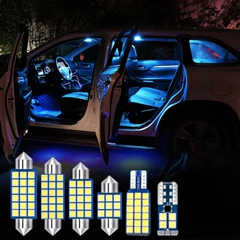 4buc LED Becuri Auto de Interior Kit de Iluminat Lămpi de Lectură se Potrivesc Pentru Jeep Compass 2009 2011 2012 2013 2016 Accesorii