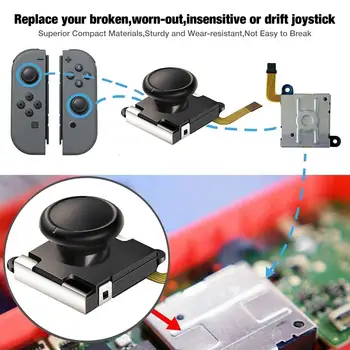 25-În-1 Controller Piese de schimb Joc Joystick Controller Kit Piese Pentru Nintendo Comutator Bucurie Con 3D Instrumente de Întreținere Kit