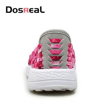 Dosreal 2020 Primăvară Femei Pantofi Plat Lumină Plat Mocasini Pantofi Respirabil Conducere Pantofi De Mers Pe Jos Țesute Pantofi Pentru Femei Mocasini