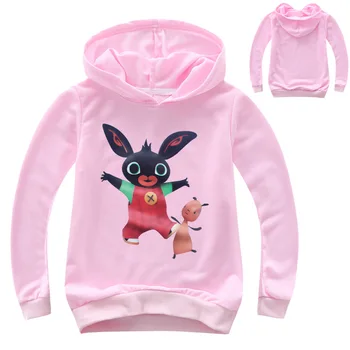 Haine pentru copii haina de desene animate Bing Iepuri tipărite pentru copii pulover primăvara și toamna îmbrăcăminte băieți și fete hanorac