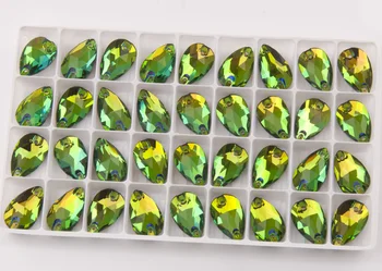 YANRUO 3230 Toate Dimensiunile VM Picătură de Frumusețe Diamant Strass Flatback Sticlă, Stras Coase Pe Cristal Pentru Rochie