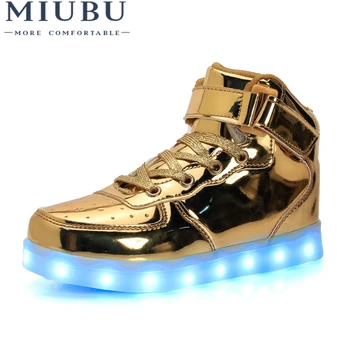 MIUBU CONDUS Pantofi Pentru Adulți Pantofi Casual Luminoasă cu Led-uri Pantofi Bărbați Plus Dimensiune Lumina de Neon Pantofi de sex Masculin Zapatos Mujer Navă Rapidă