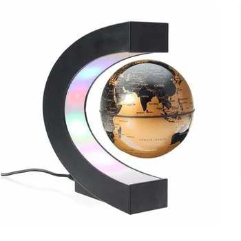 1 Buc Levitatie Magnetica Glob Elev de la scoala de echipamente de predare lumina de Noapte glob Cadouri Creative 110/220V AC putere Europeană