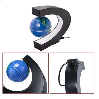 1 Buc Levitatie Magnetica Glob Elev de la scoala de echipamente de predare lumina de Noapte glob Cadouri Creative 110/220V AC putere Europeană
