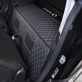 -2019 Portbagaj Covoraș Pentru Mercedes Smart 453 fortwo Interior din Piele de Protecție Pad Decor Masina Logo-ul de Styling, Accesorii