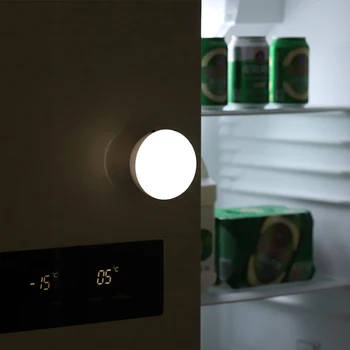LEADLY Senzor de Mișcare Lumina de Noapte USB LED Pas Stick de Lumină Pe Perete Lumina Magnet Dulap Lumini Pentru Scări, Hol, Baie, Casa