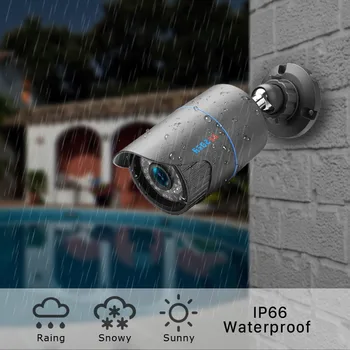 BESDER HD 1080P Impermeabil în aer liber Bullet Camera IP Camera Casa de Mișcare Detecta Viziune de Noapte ONVIF 2.0 P2P PoE 48V Camera de Securitate