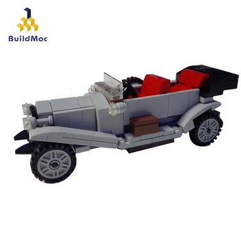 BuildMoc Technicle Creatorul Seriei Mini masina sport Decapotabila Masini de Constructii Blocuri Model Cărămizi Clasic Pentru Copii Jucarii