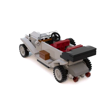 BuildMoc Technicle Creatorul Seriei Mini masina sport Decapotabila Masini de Constructii Blocuri Model Cărămizi Clasic Pentru Copii Jucarii