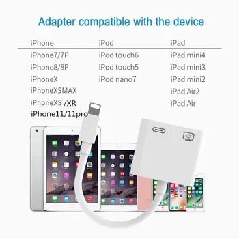 Fulger Adaptor OTG la USB Cablu OTG w/ Port de Încărcare a Datelor de la Tastatură MIDI Pian Disc pentru iPhone 12 Pro Max Mini SE2 11 iPad iOS
