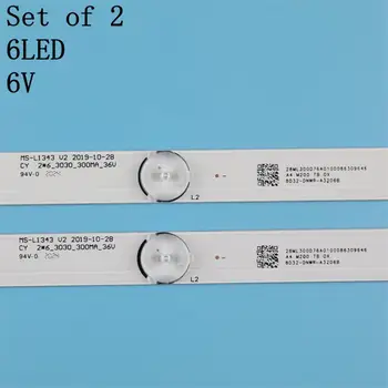 Noi 20BUC 6LED de fundal cu LED strip pentru 32inch JL.D32061330-081AS-M FZD-03 E348124 MS-L1343 L2202 L1074 V2 2-6-3030-300MA-36V
