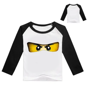 DLF 2-16Y Populare Legoes T-shirt Copii Ochiul Fratelui T Camasa Cadou de Petrecere Baieti Topuri cu Maneci Lungi Tricou Copil Tricouri Fete