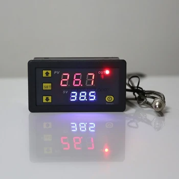 Digital Controler de Temperatura -60~500 Grade K-tip M6 Sonda Termocuplu Senzor Termostat Încorporat